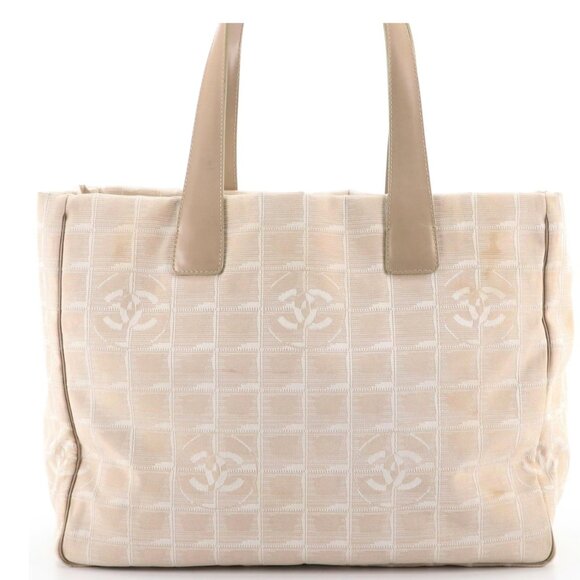 Chanel CC Canvas & Leather Tote with Overlapping CC Monogram - Picture 3 of 8